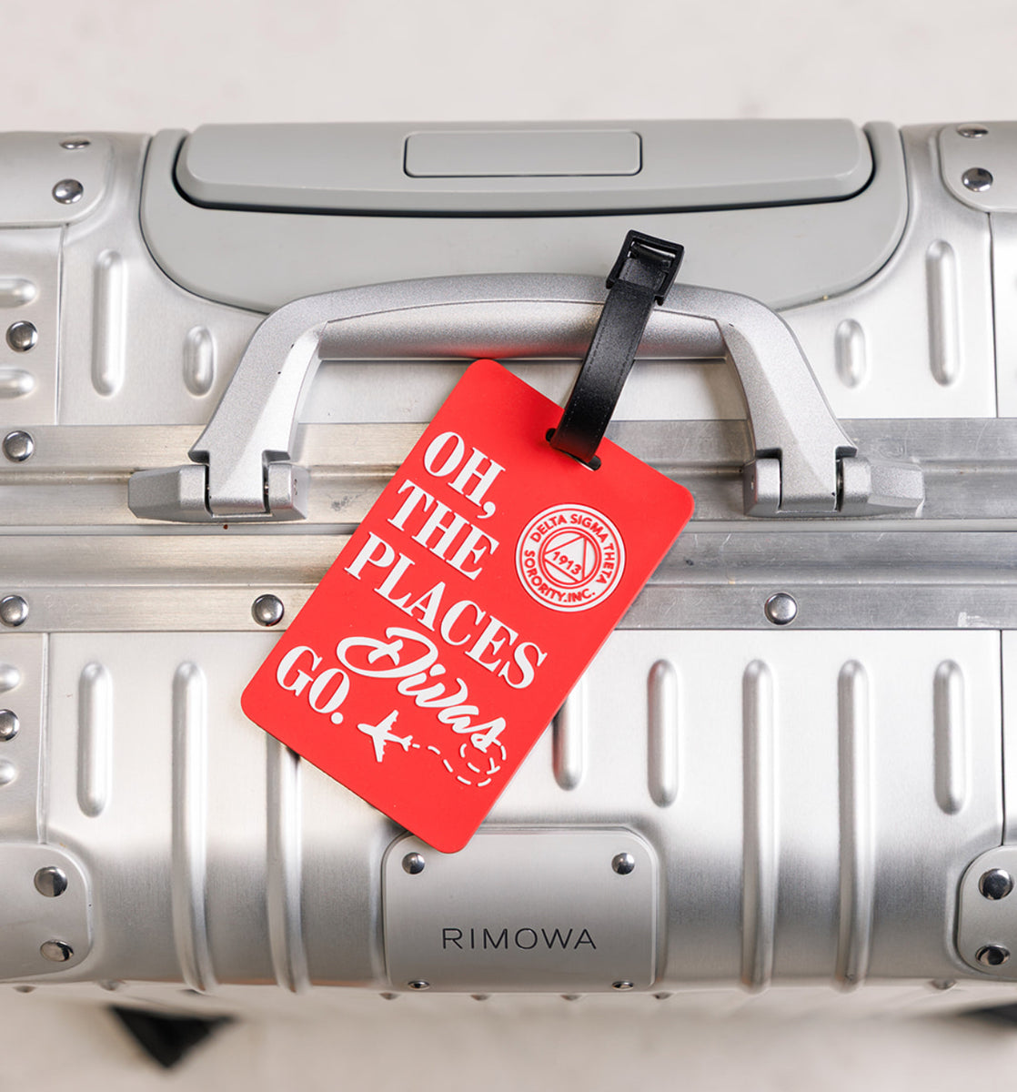 Oh The Places Divas Go Luggage Tag – Rosa's Greek Boutique, Inc.