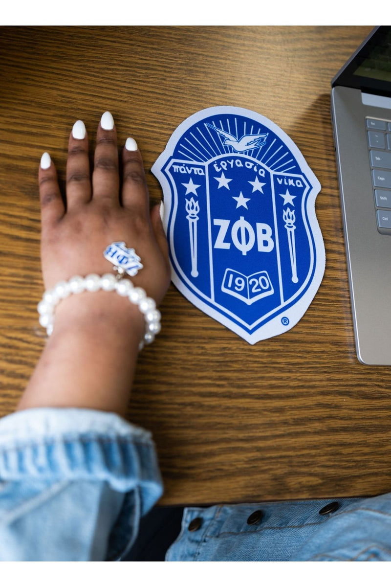 ΖΦΒ Shield Mousepad – Rosa's Greek Boutique, Inc.