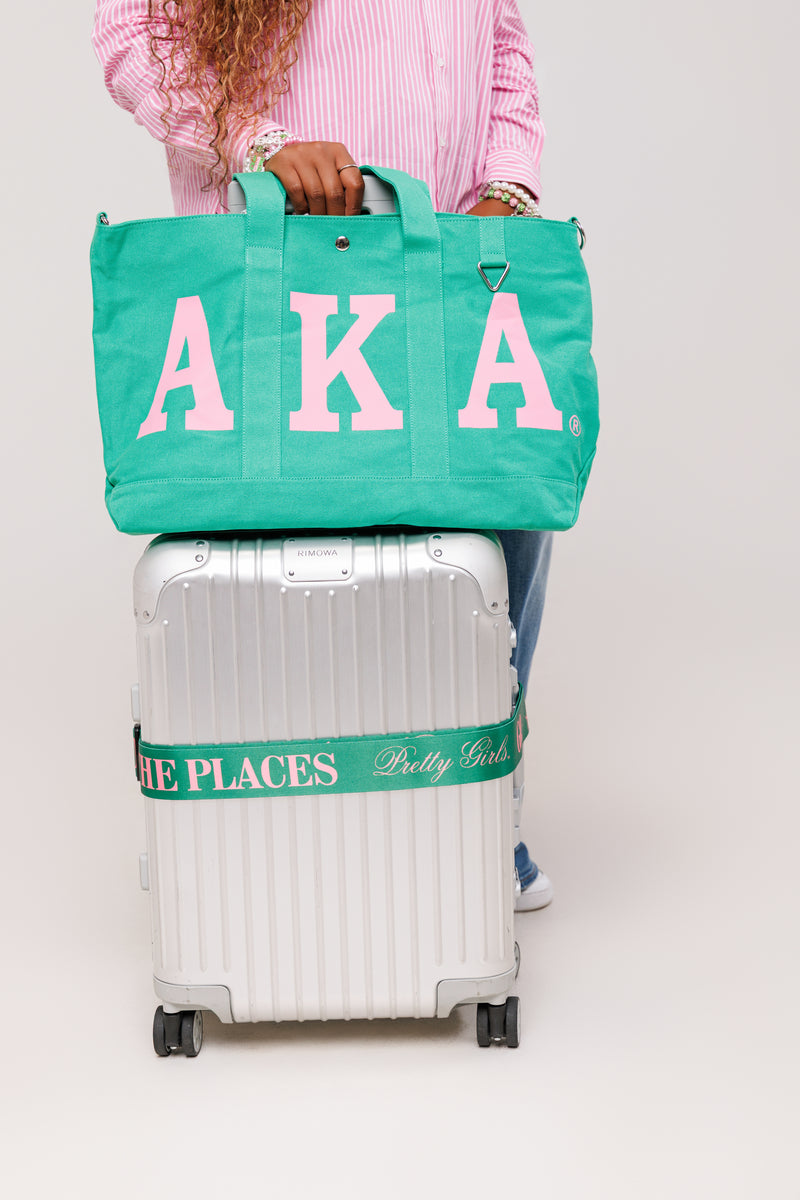 AKA Solid Tote – Rosa's Greek Boutique, Inc.