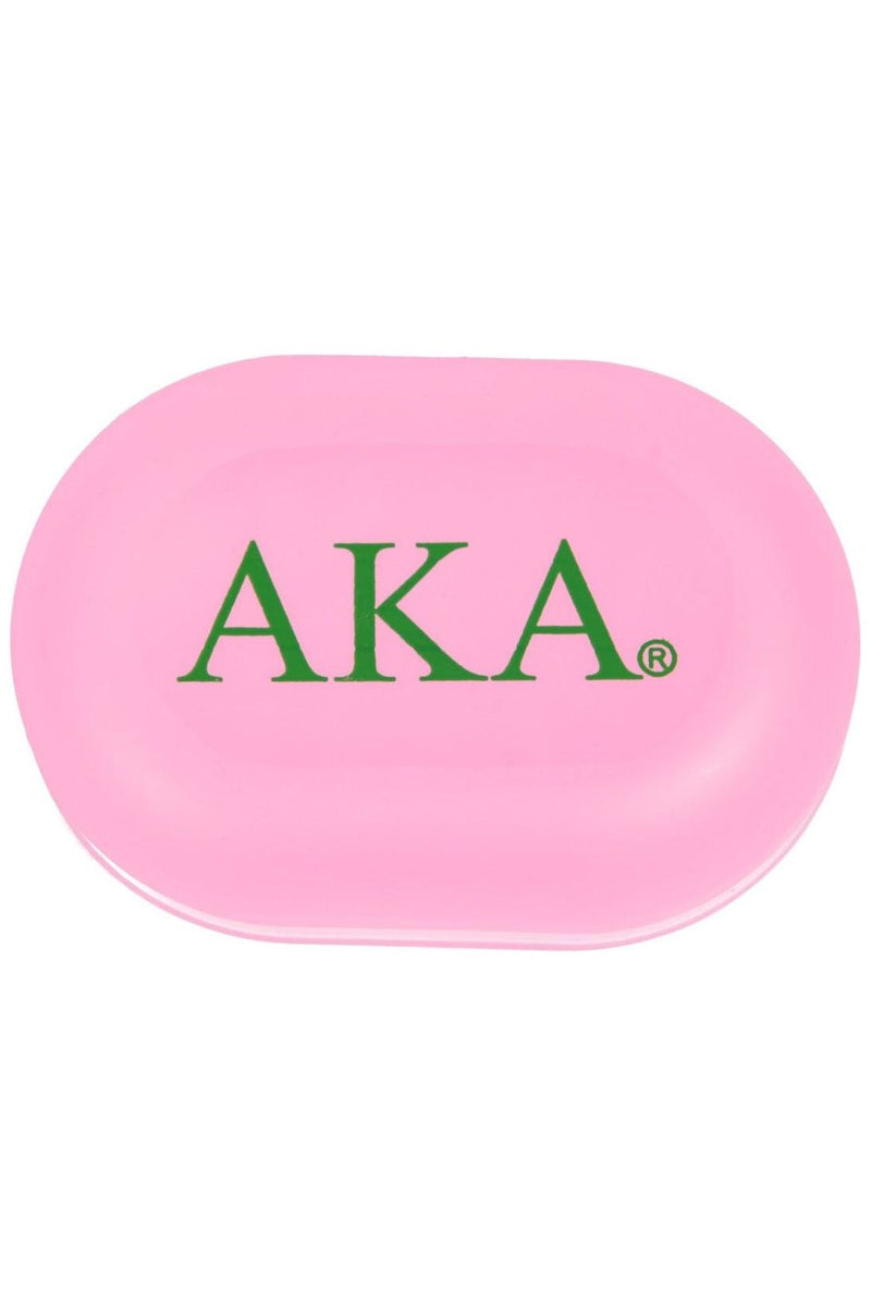 AKA Pink Soap Dish Cover Rosa's Greek Boutique, Inc.