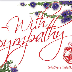 Delta Sigma Theta Sympathy Notecards