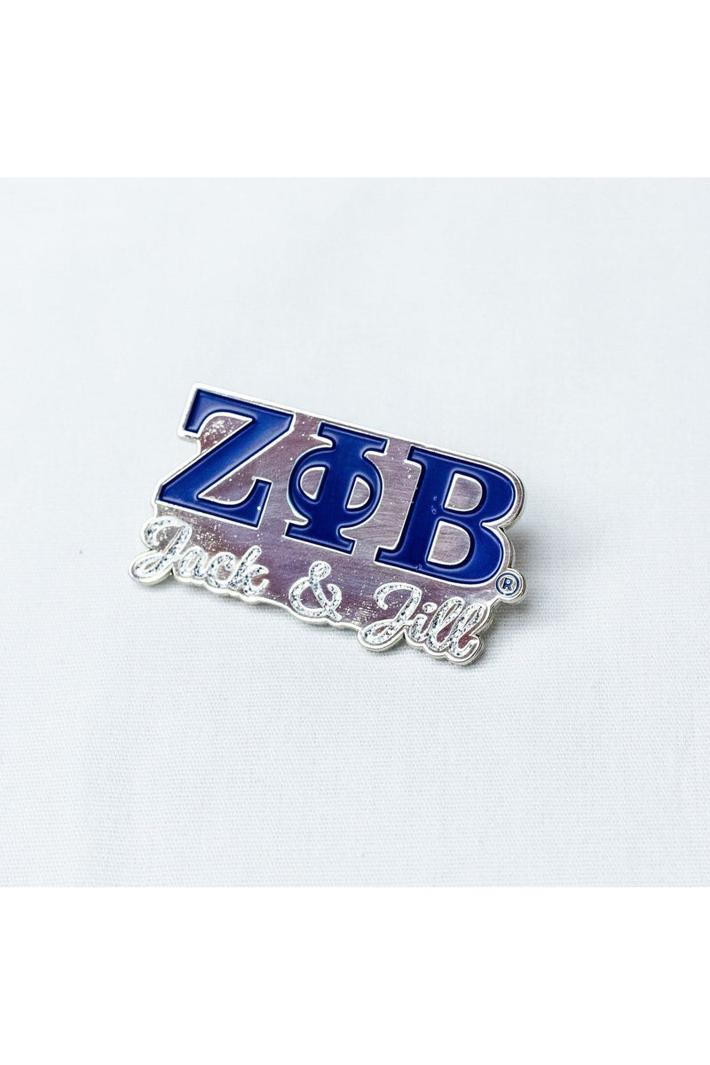 ΖΦΒ Jack and Jill of America, Inc Lapel Pin – Rosa's Greek