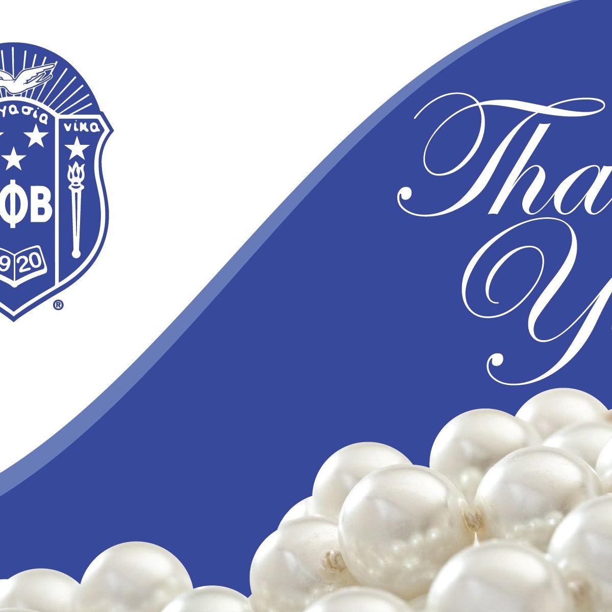 Zeta Phi Beta Thank You Notecards