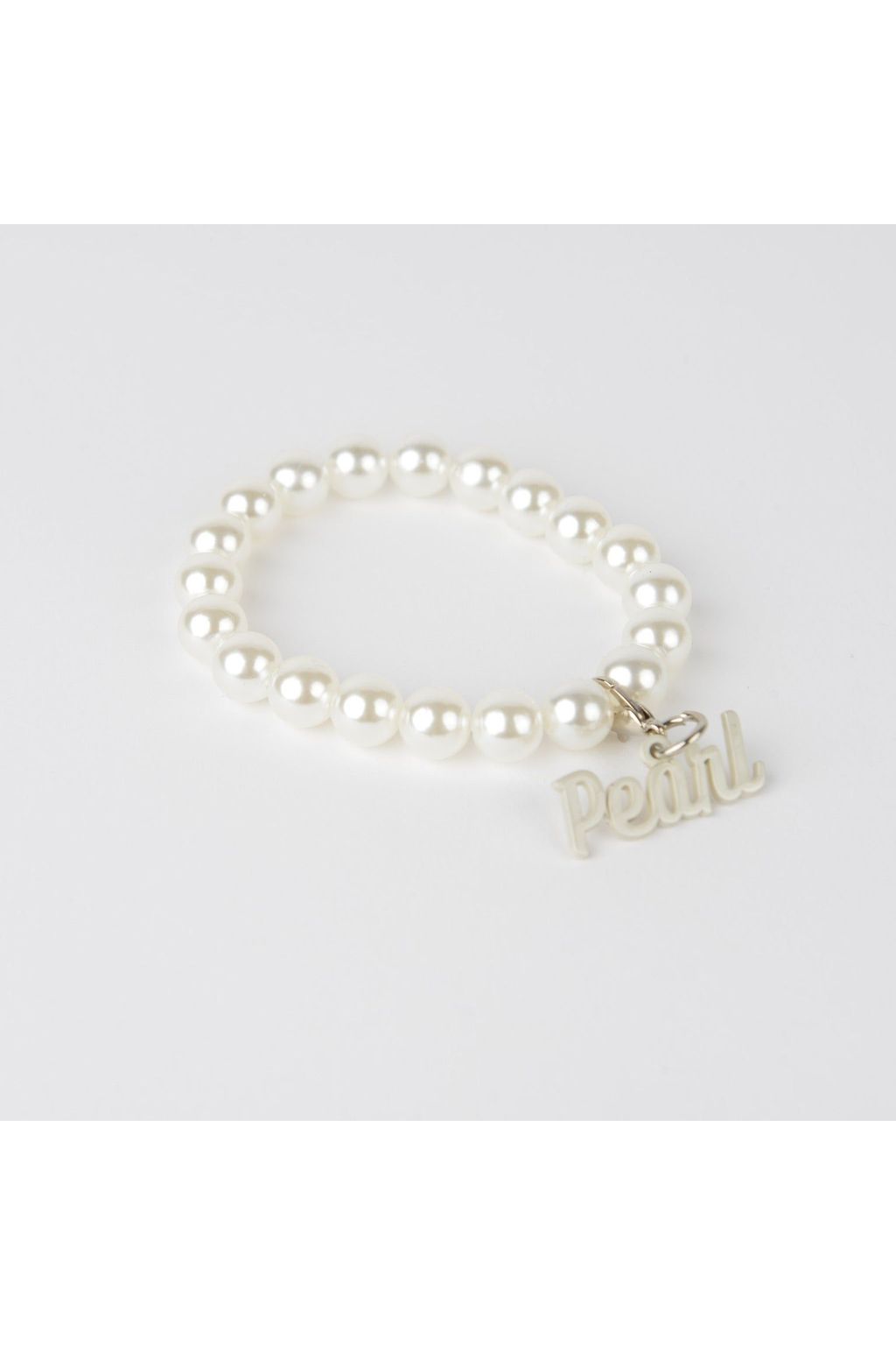 Pearl Bracelet with Pearl Charm