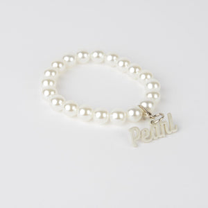 Pearl Bracelet with Pearl Charm