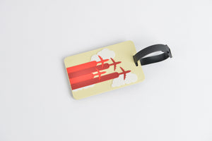 ΔΣΘ Airplane luggage tag