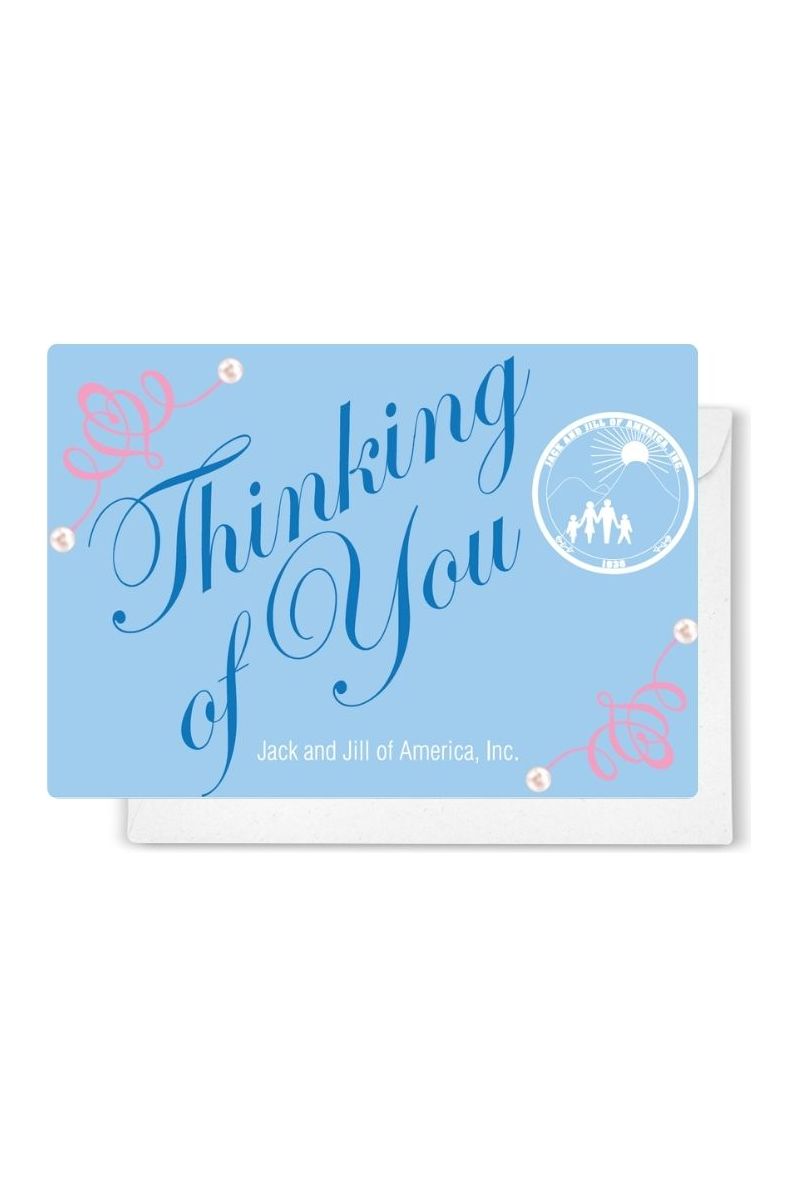 Jack and Jill of America, Inc. Thinking of You Notecards