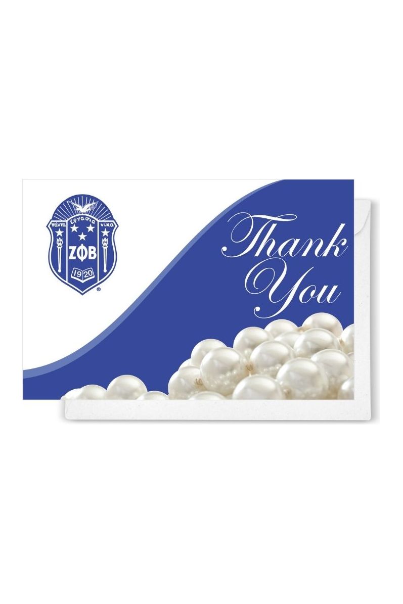 ΖΦΒ Thank You Notecards