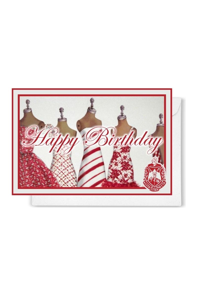 ΔΣΘ Happy Birthday Notecards