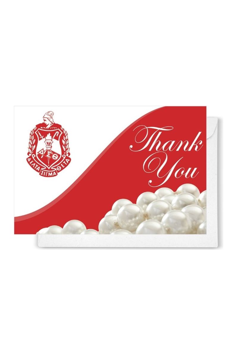 ΔΣΘ Pearl Thank You Notecards