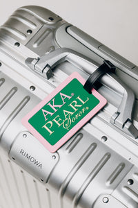 AKA Pearl Soror Luggage Tag