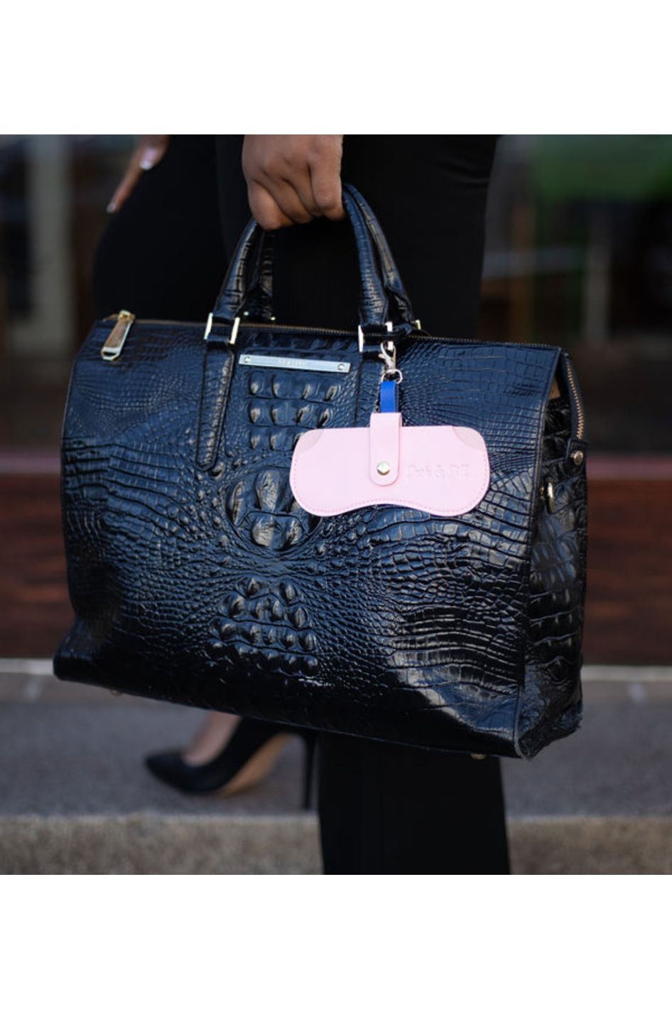 Jack and Jill Eyeglass Case with Strap