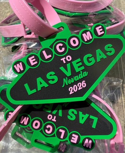 Las Vegas 2026 Luggage Tag
