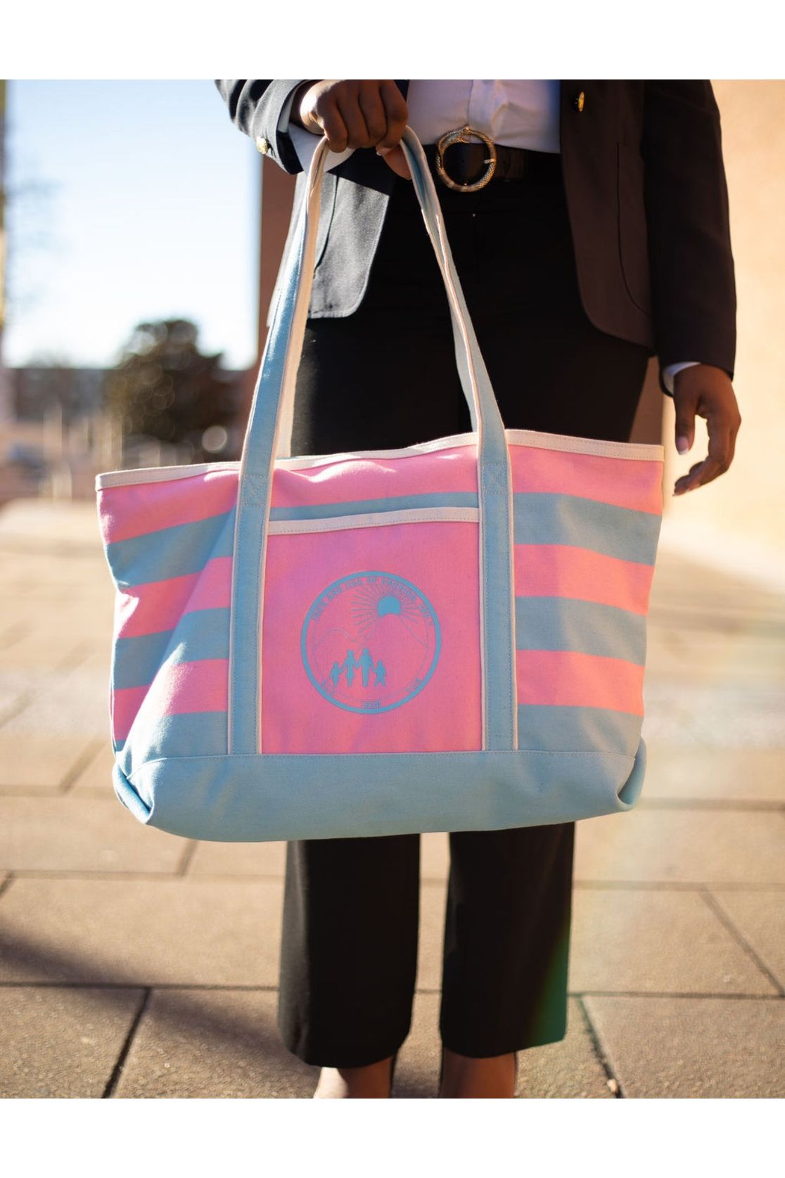 Jack and Jill Canvas Tote Bag