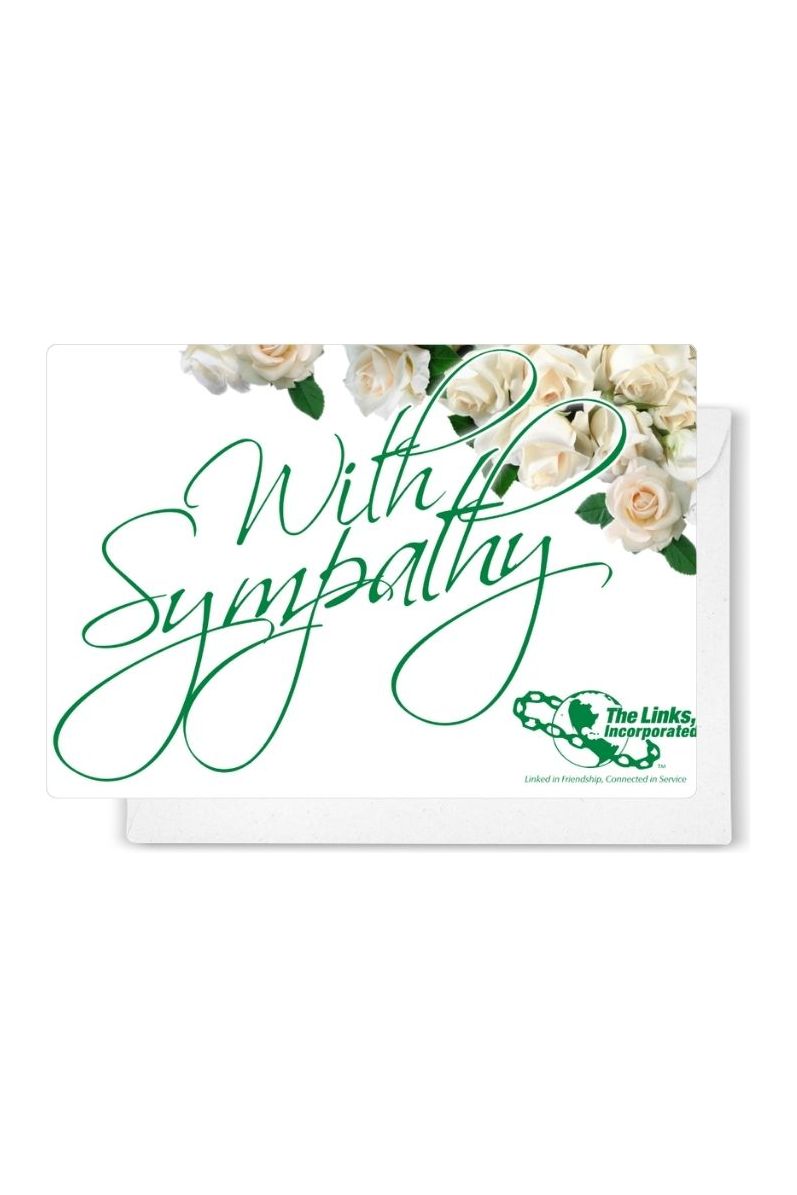 Links Sympathy Notecards
