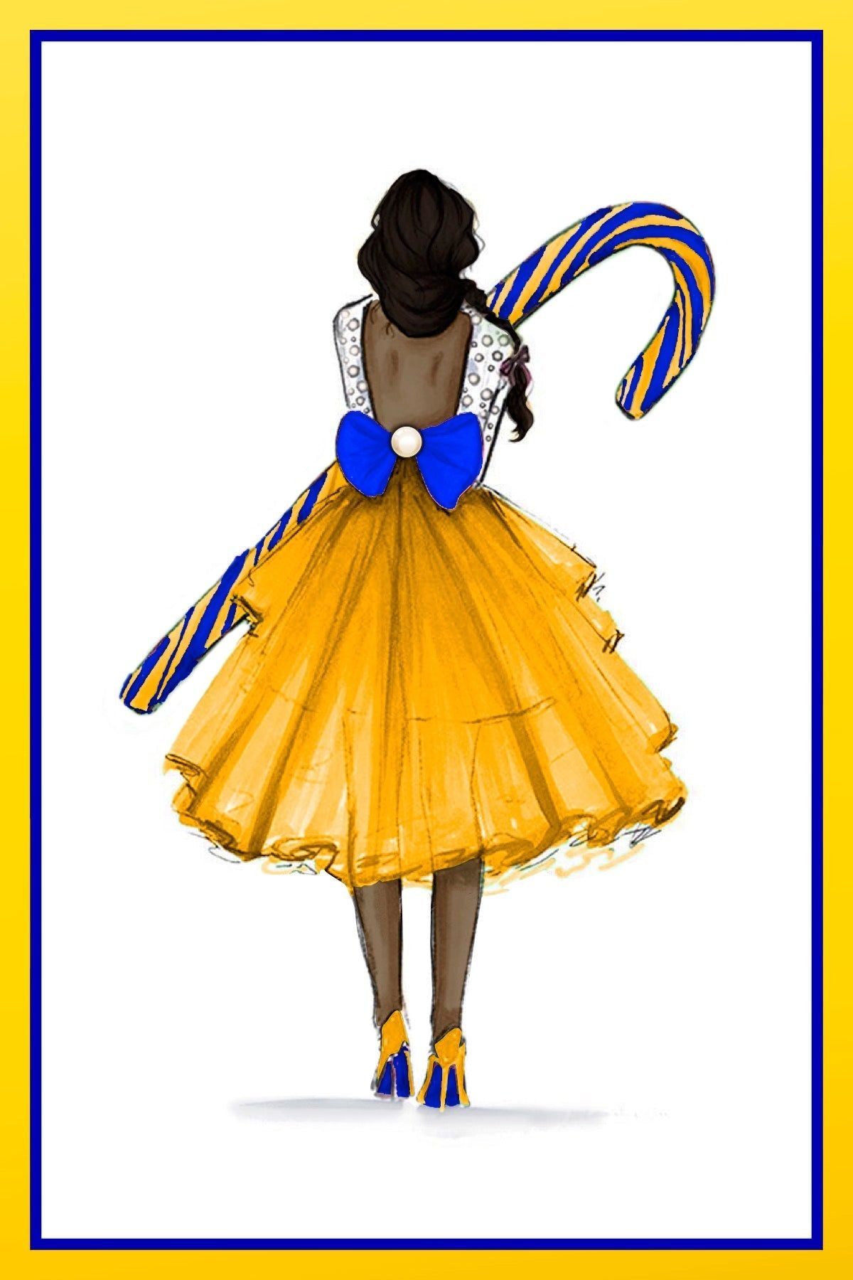 ΣΓΡ Candy Cane Holiday Cards