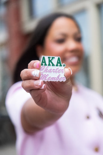 AKA Charter Member Lapel Pin