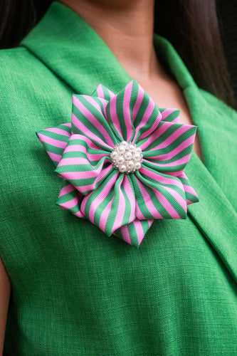 AKA Striped Ribbon Pins
