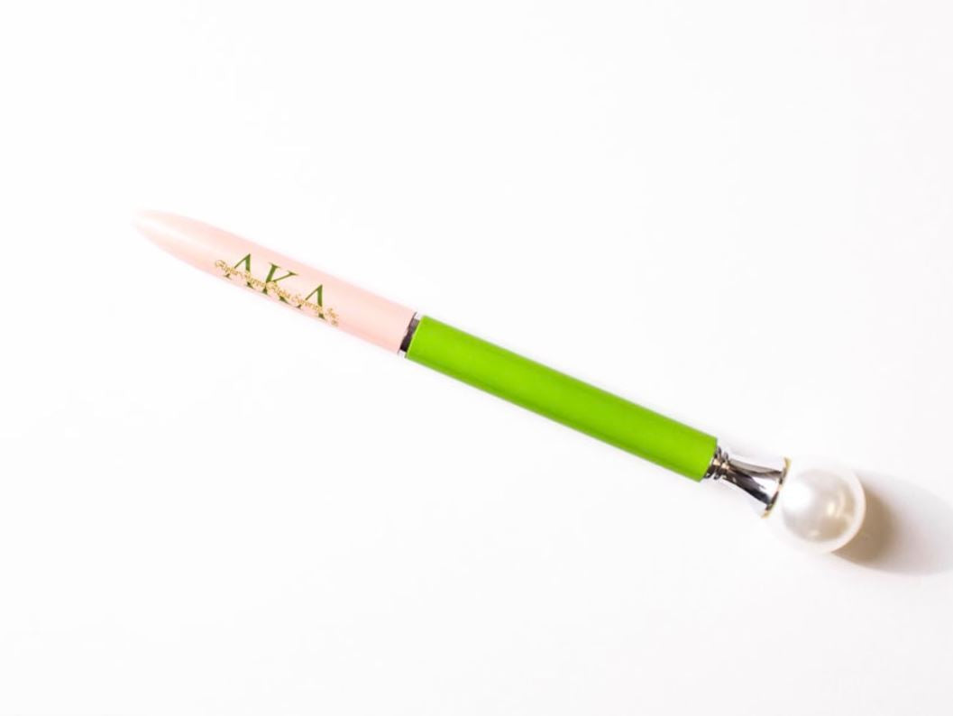 AKA Pink and Green Pearl Ink Pen