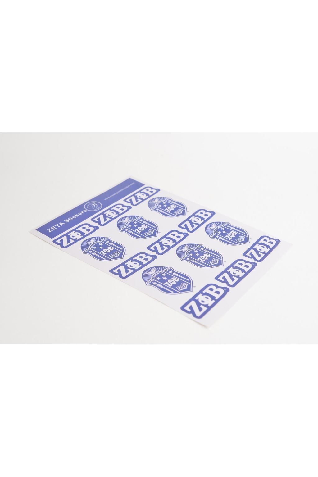 ΖΦΒ Sticker Sheet