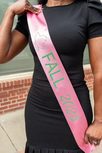 AKA Fall 2025 Sash