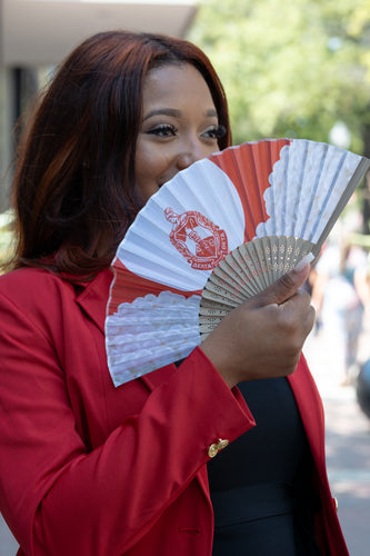 ΔΣΘ Bamboo Fan