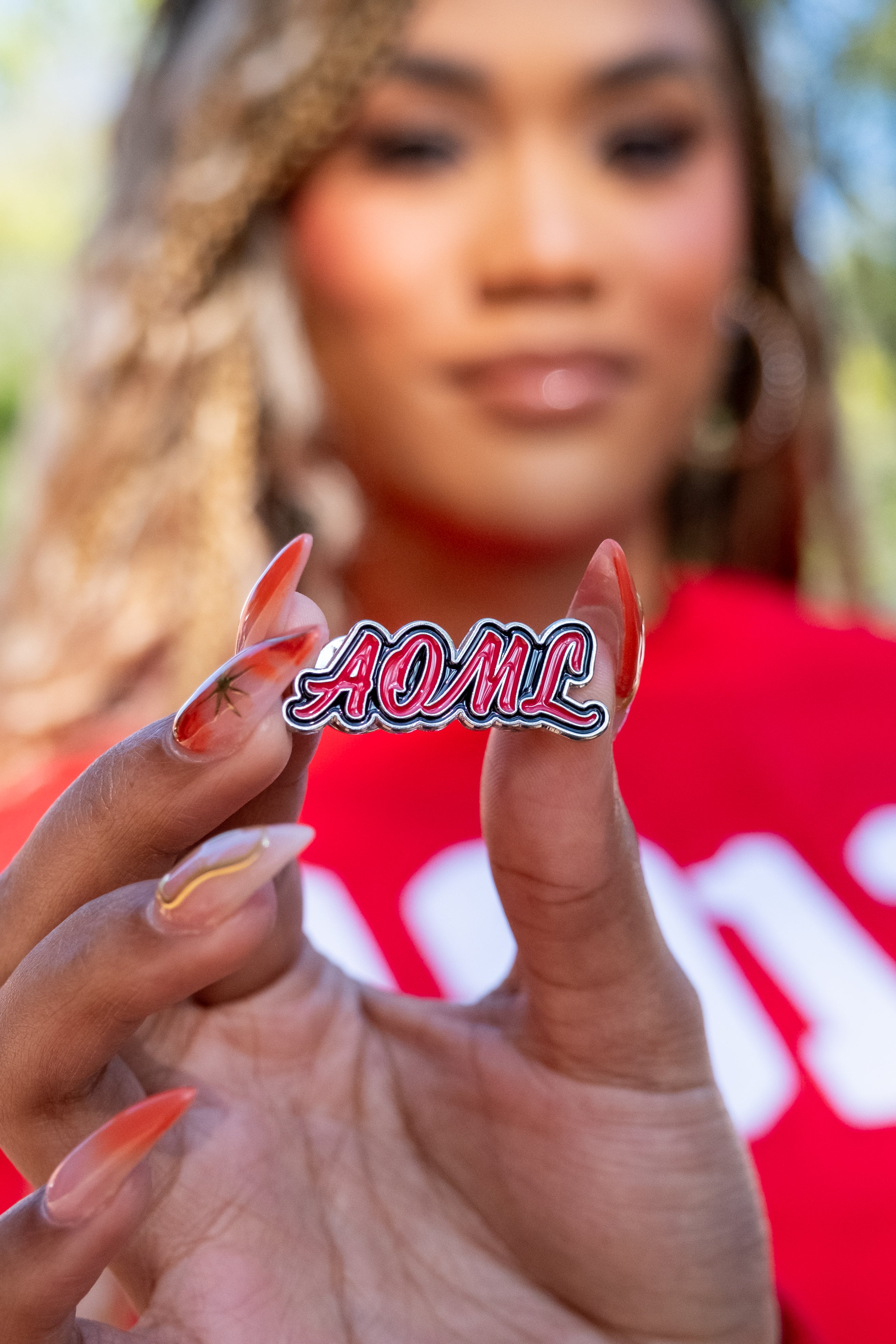 ΔΣθ " All of My Love" Lapel Pin