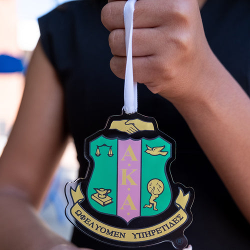 AKA Shield Ornament