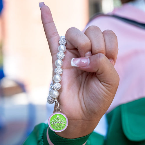 Pearl Soror Bling Bracelet