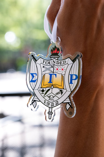 ΣΓΡ Shield Christmas Ornament