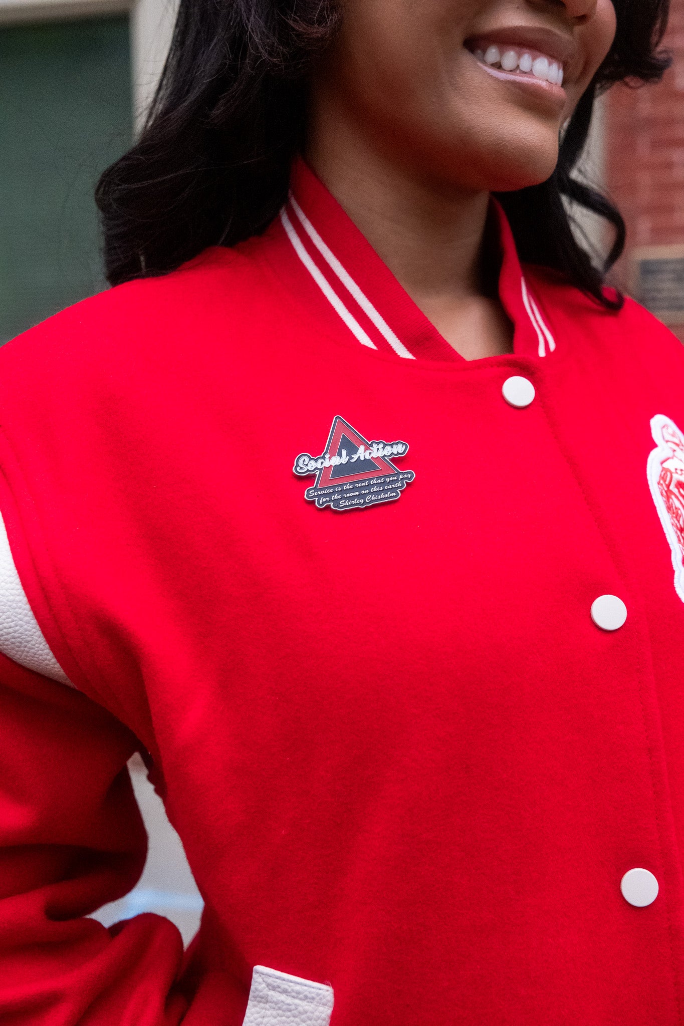 ΔΣΘ Social Action Lapel Pin