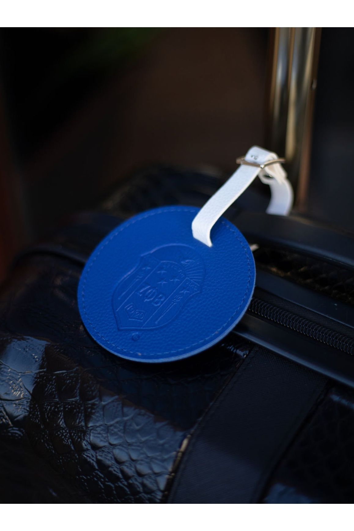 ZΦΒ Embossed Luggage Tag