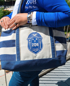 ΖΦΒ Canvas Tote Bag