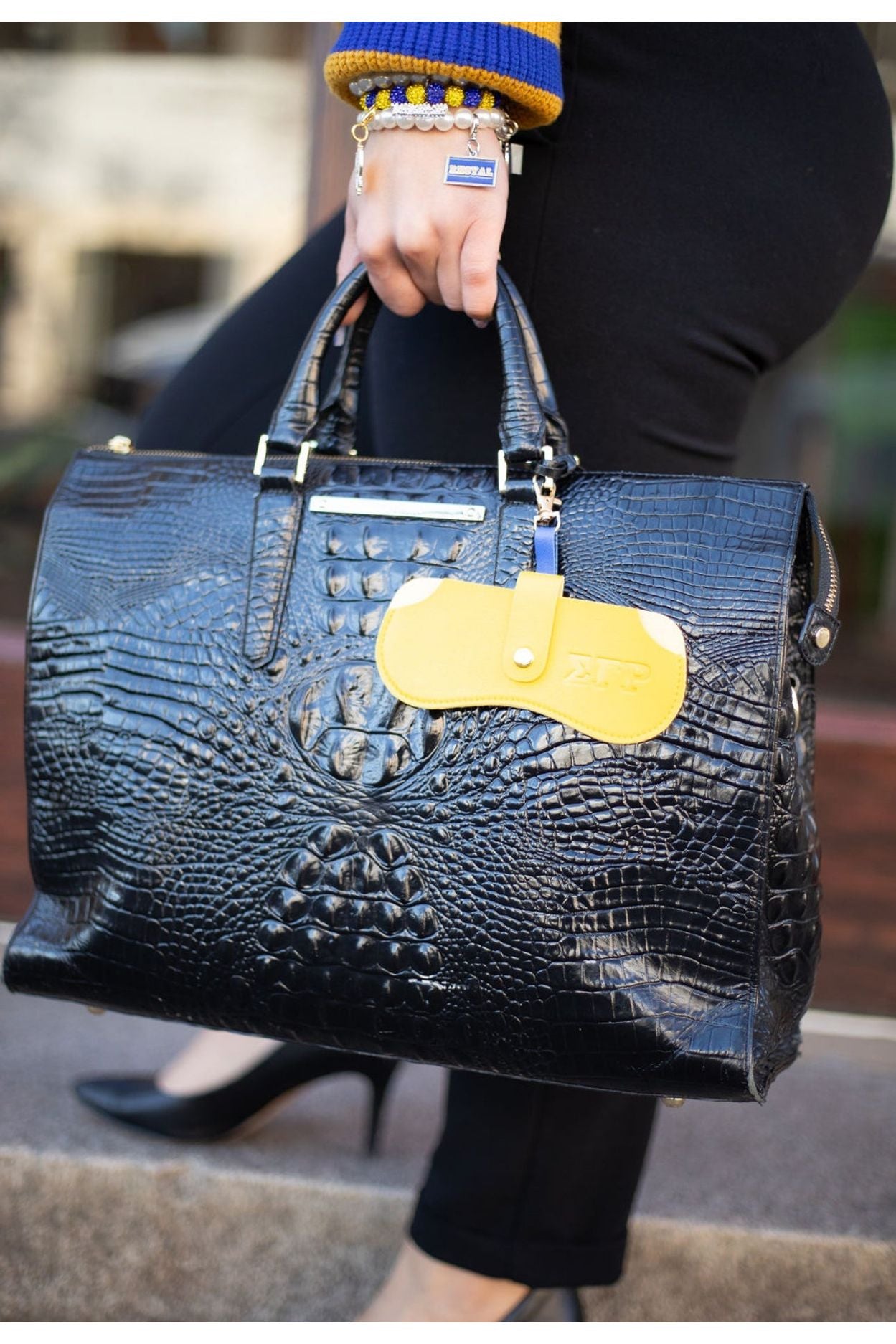 ΣΓΡ Eyeglass Case with Strap