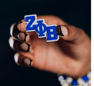 ΖΦΒ Small Greek Letter Lapel Pin