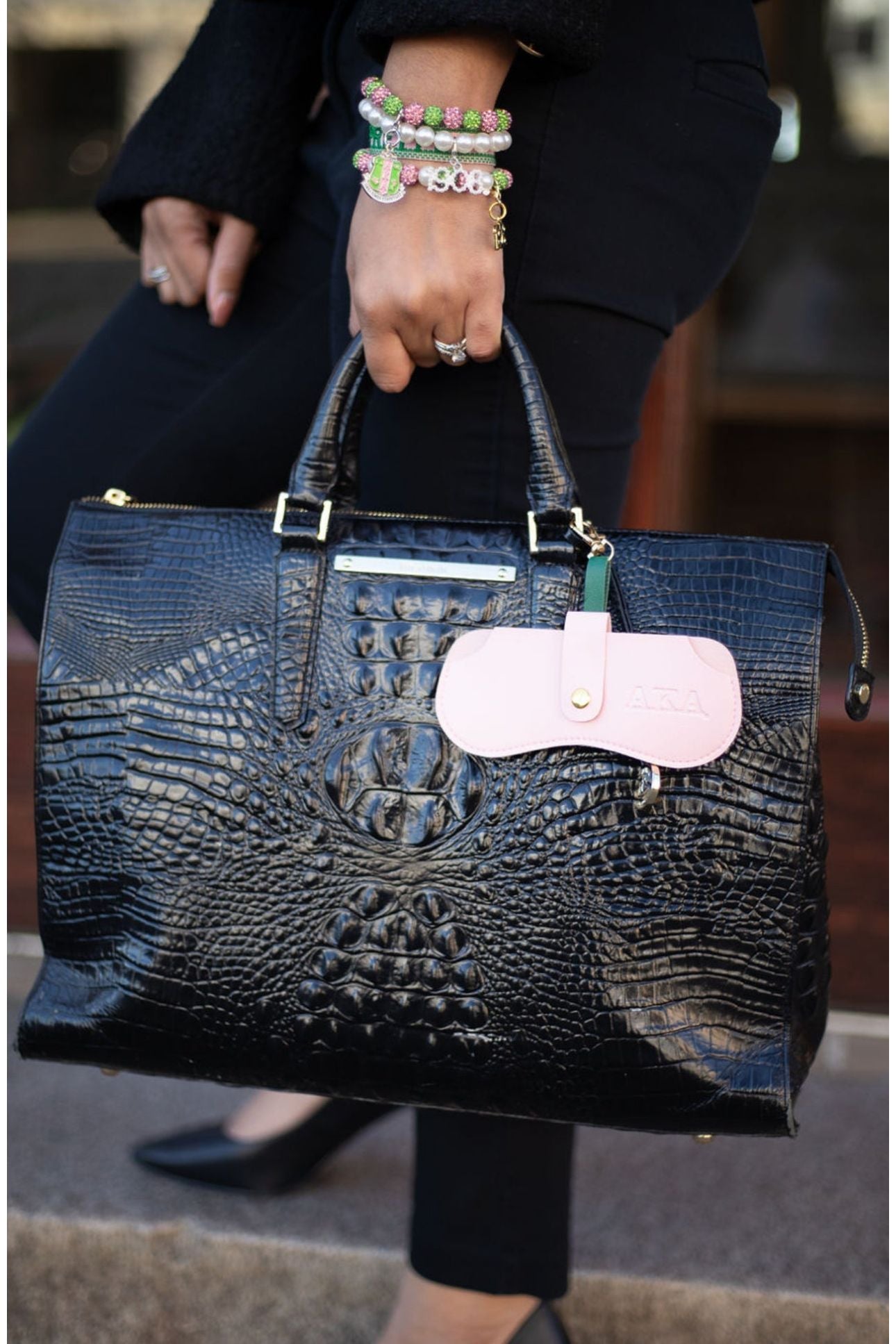 AKA Eyeglass Case with Strap