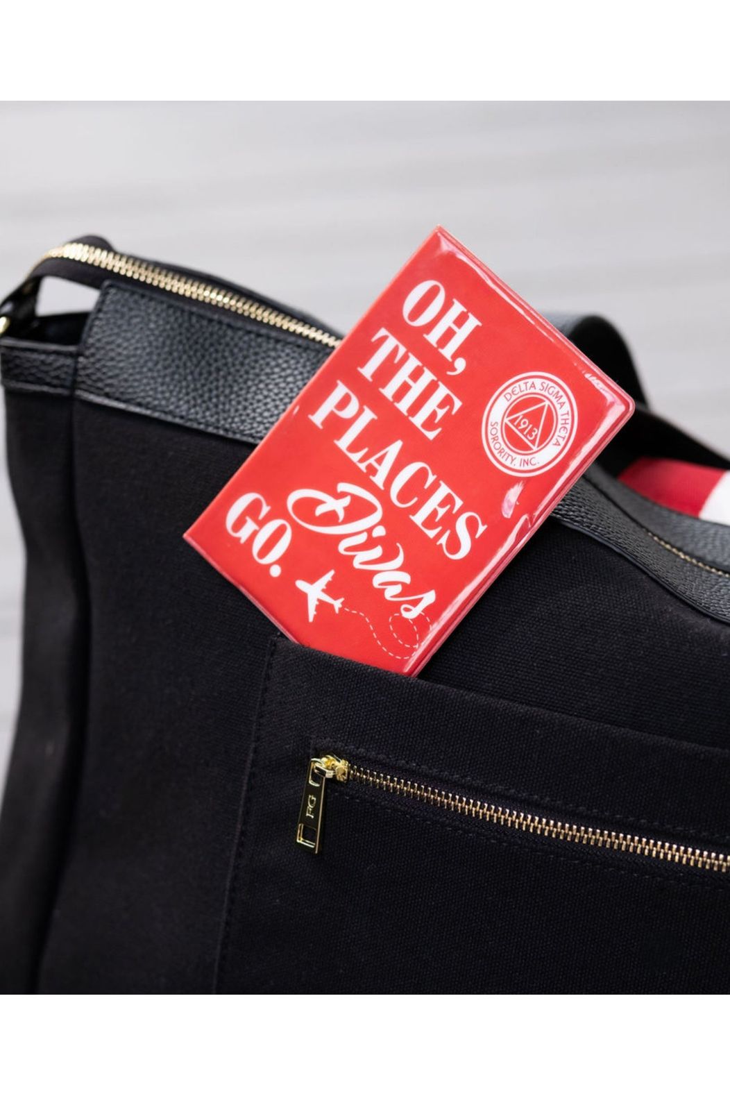 Oh the Places Divas Go Passport Cover