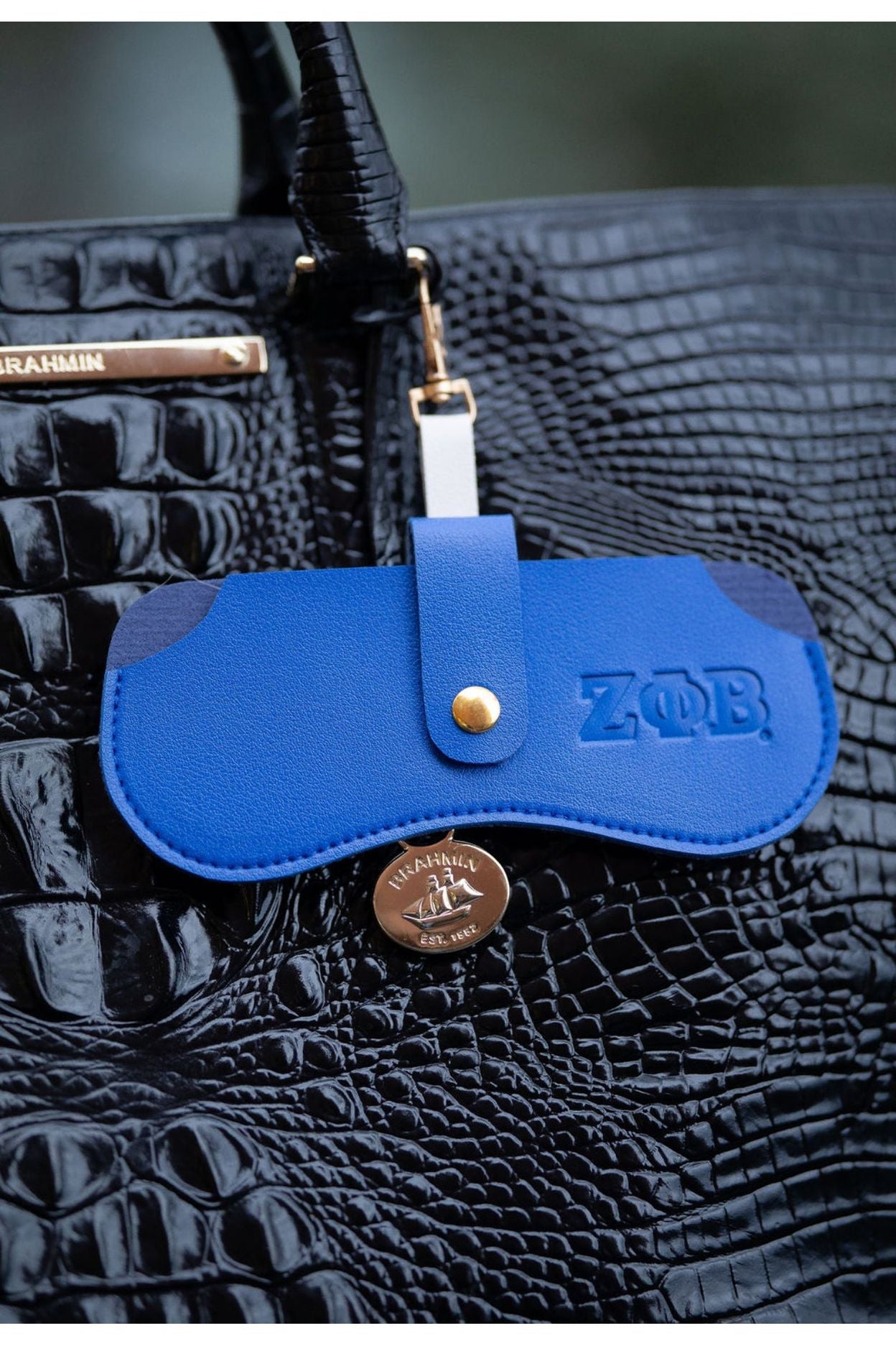 ΖΦΒ Eyeglass Case with Strap
