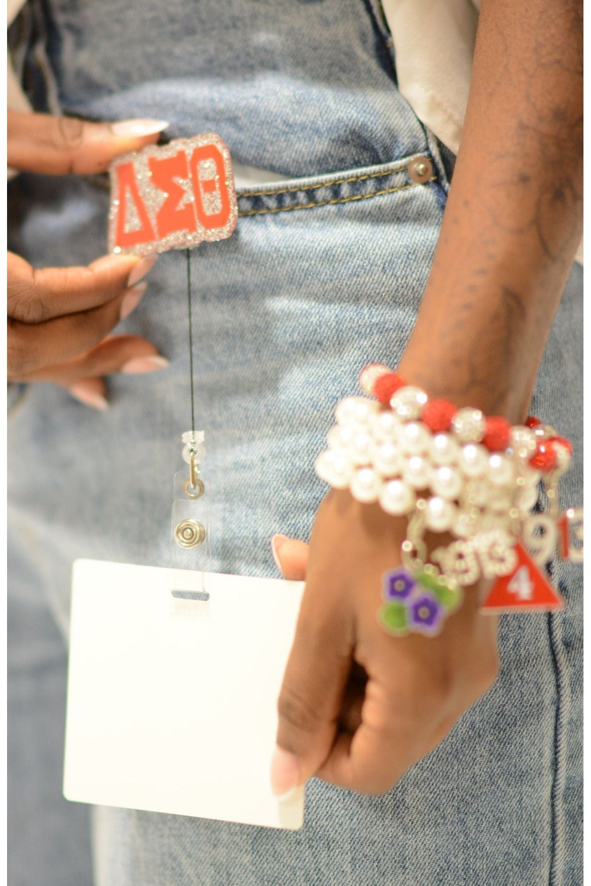 ΔΣΘ Deluxe Badge Reel