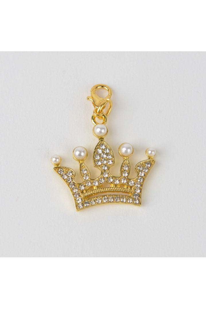Golden Crown Charm