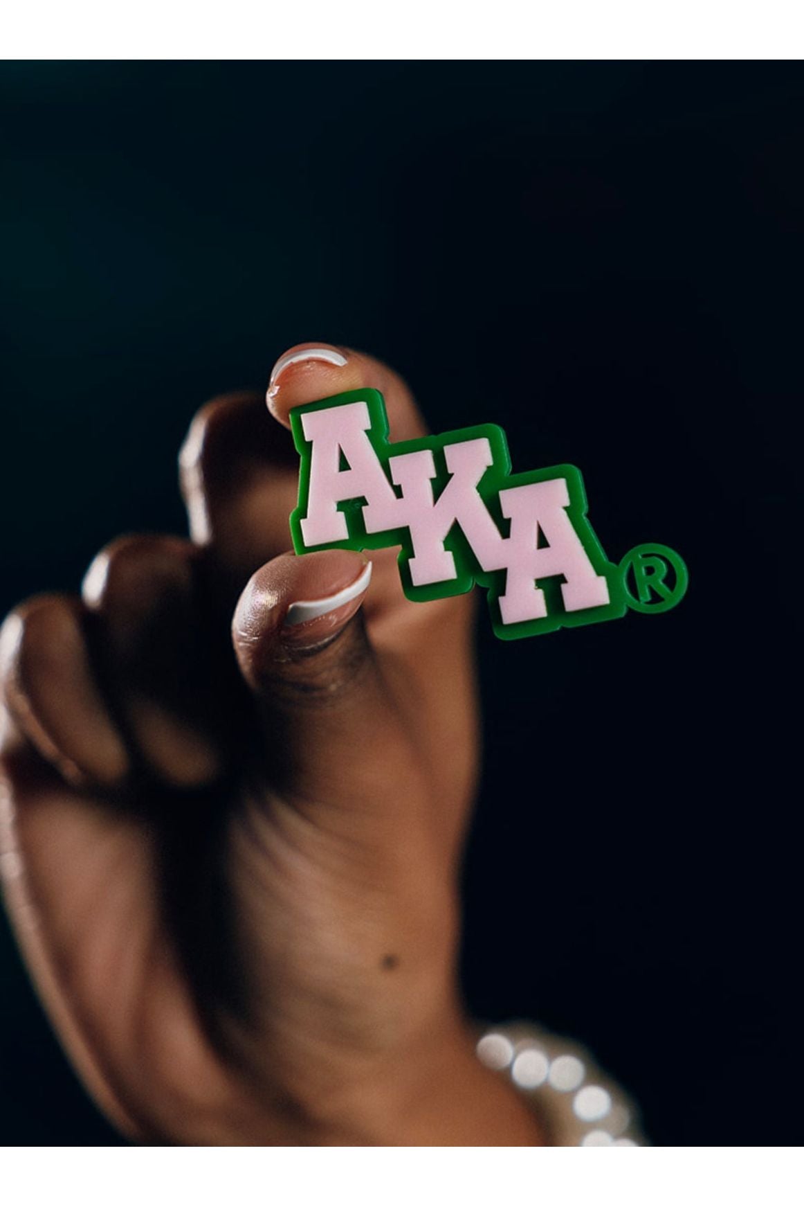 AKA Small Greek Letter Lapel Pin