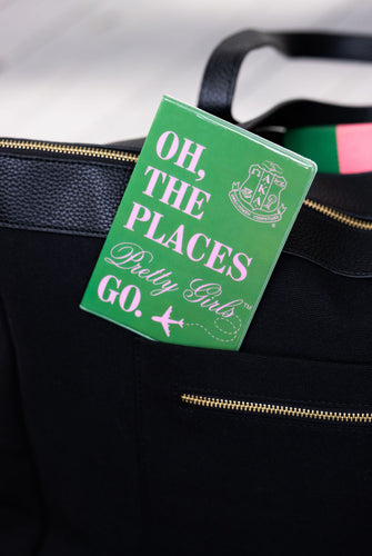 Oh The Places Pretty Girls Go Passport Cover