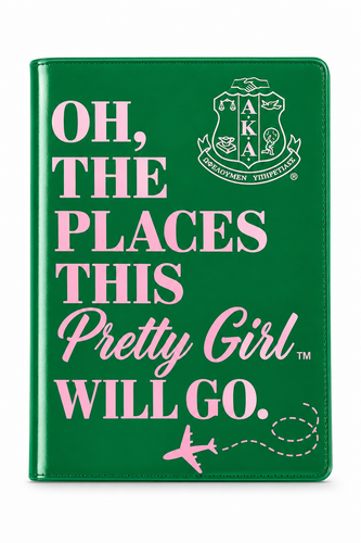 Oh The Places Pretty Girls Go Passport Cover