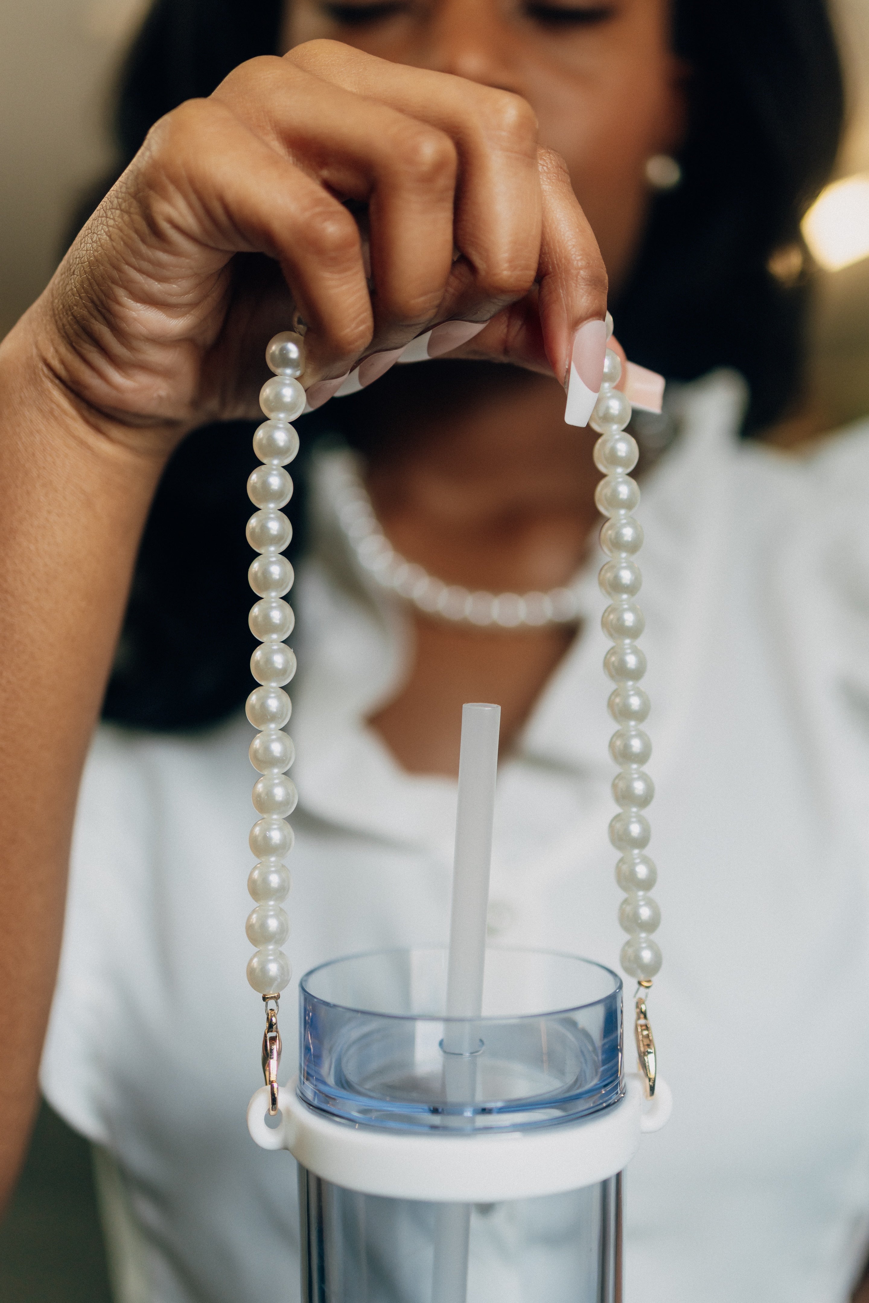 Pearl Cup Strap