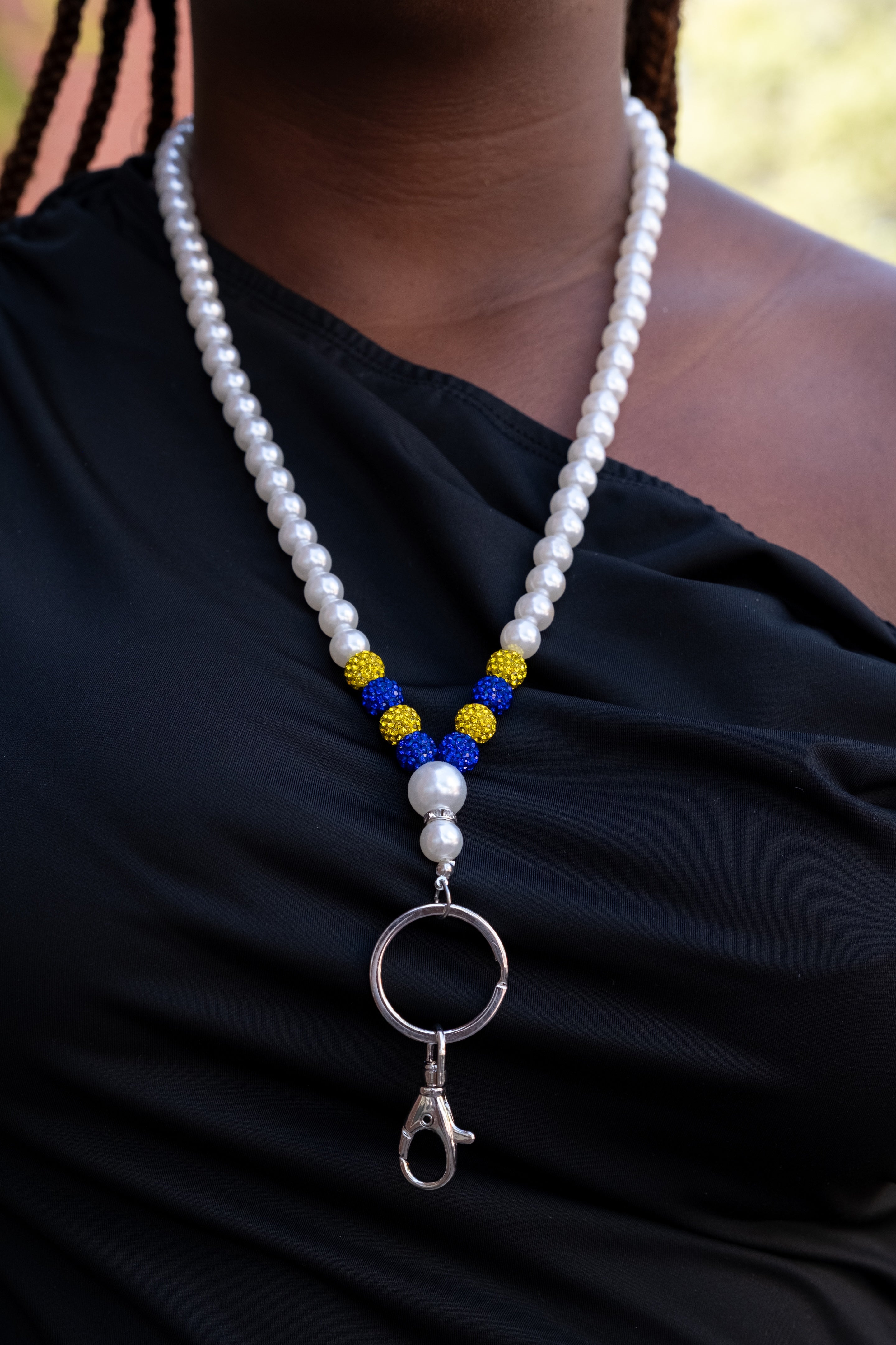 ΣΓΡ Bling Lanyard