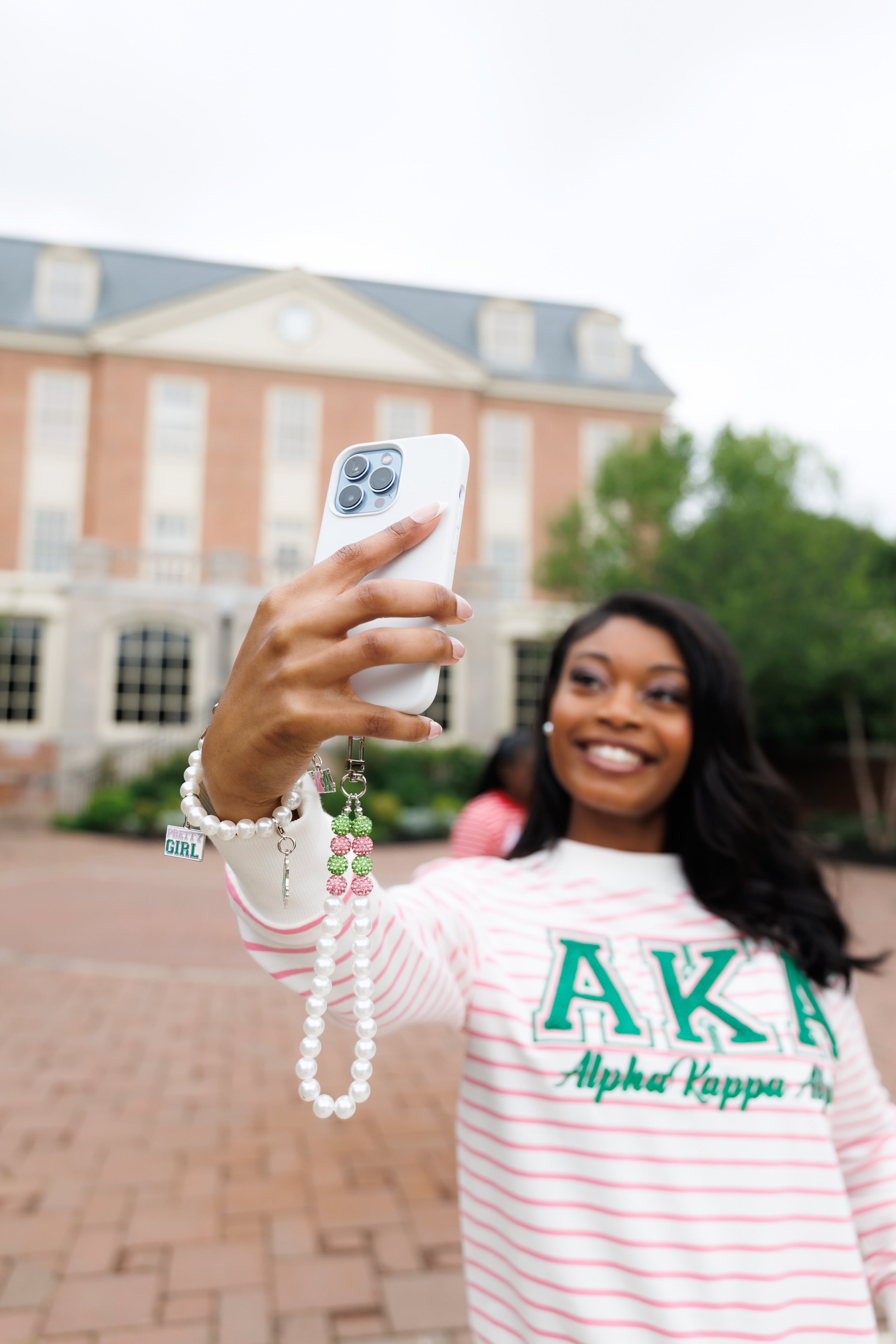 AKA Pearl and Bling Phone Charm