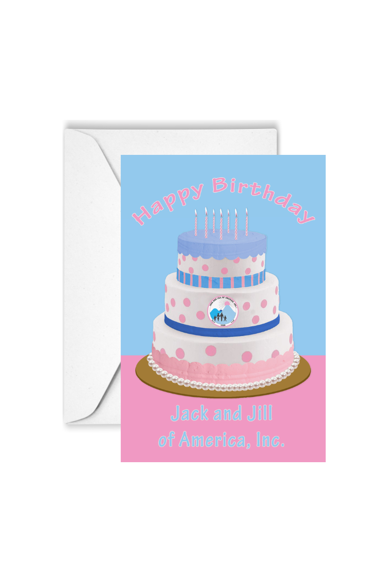 Jack and Jill of America, Inc. Happy Birthday Notecards