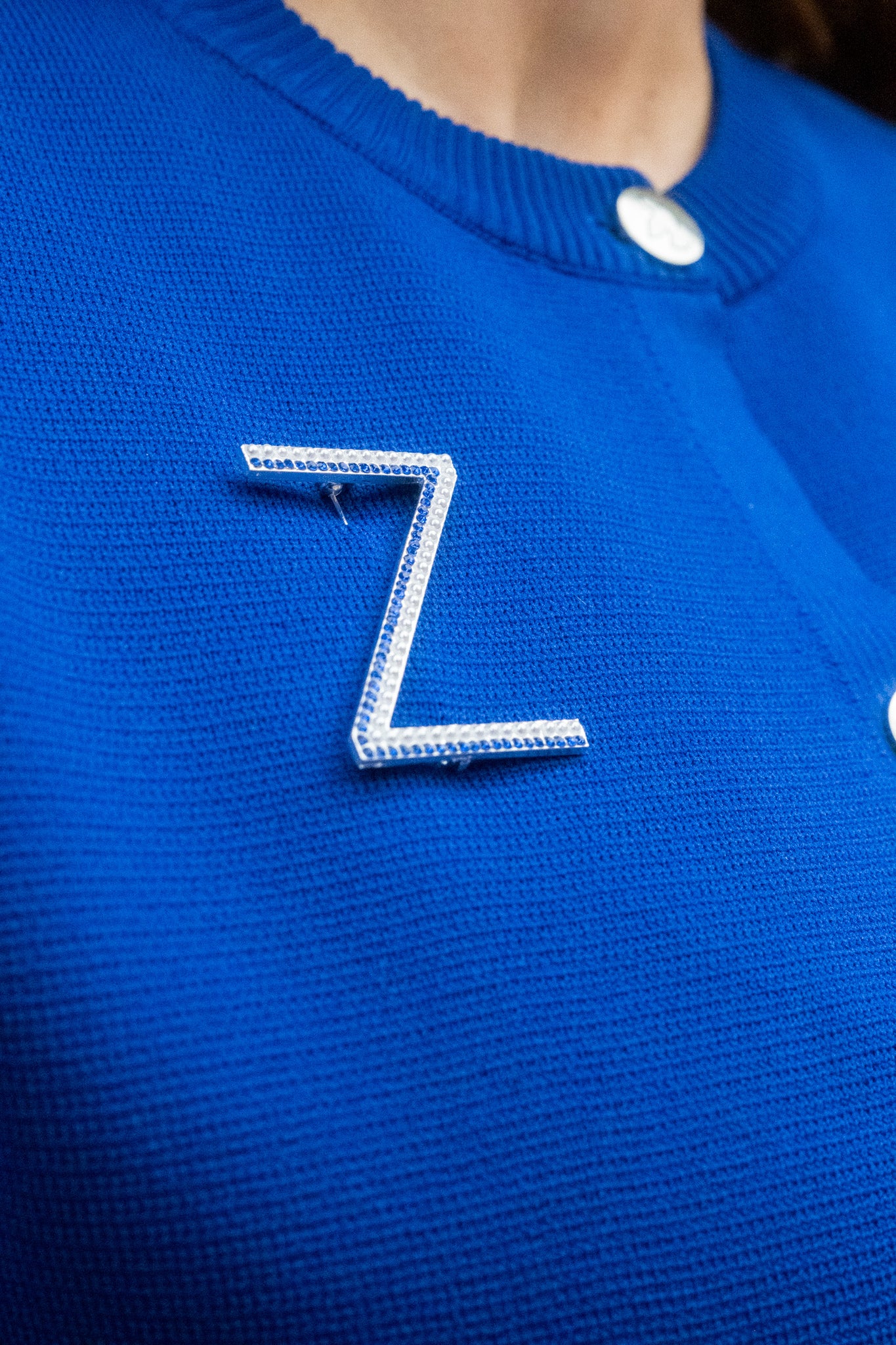 ΖΦΒ Pearl and Crystal “Z”