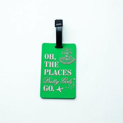 Oh The Places Pretty Girls Go Luggage Tag