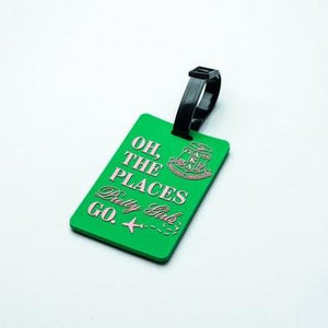 Oh The Places Pretty Girls Go Luggage Tag